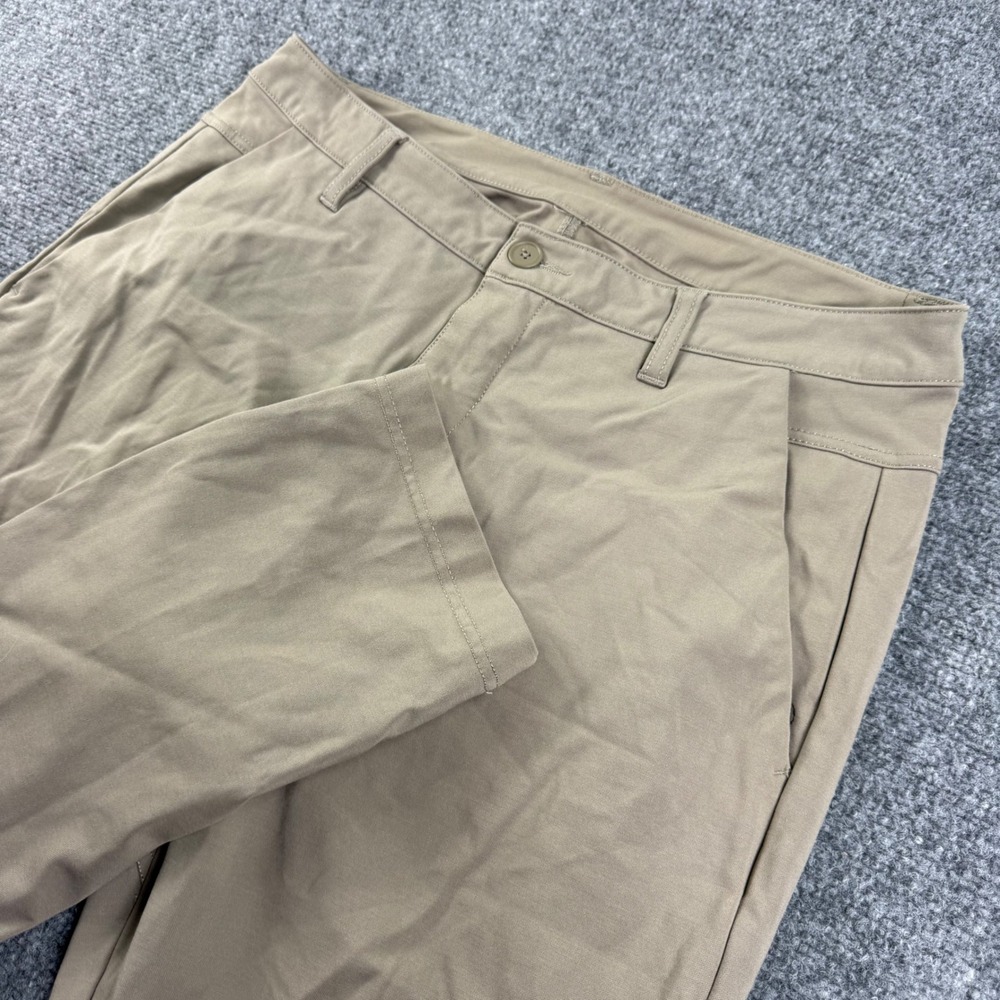 BYLT Everyday Pant 2.0 Size 34 Khaki Slim Fit Performance Chino Mens